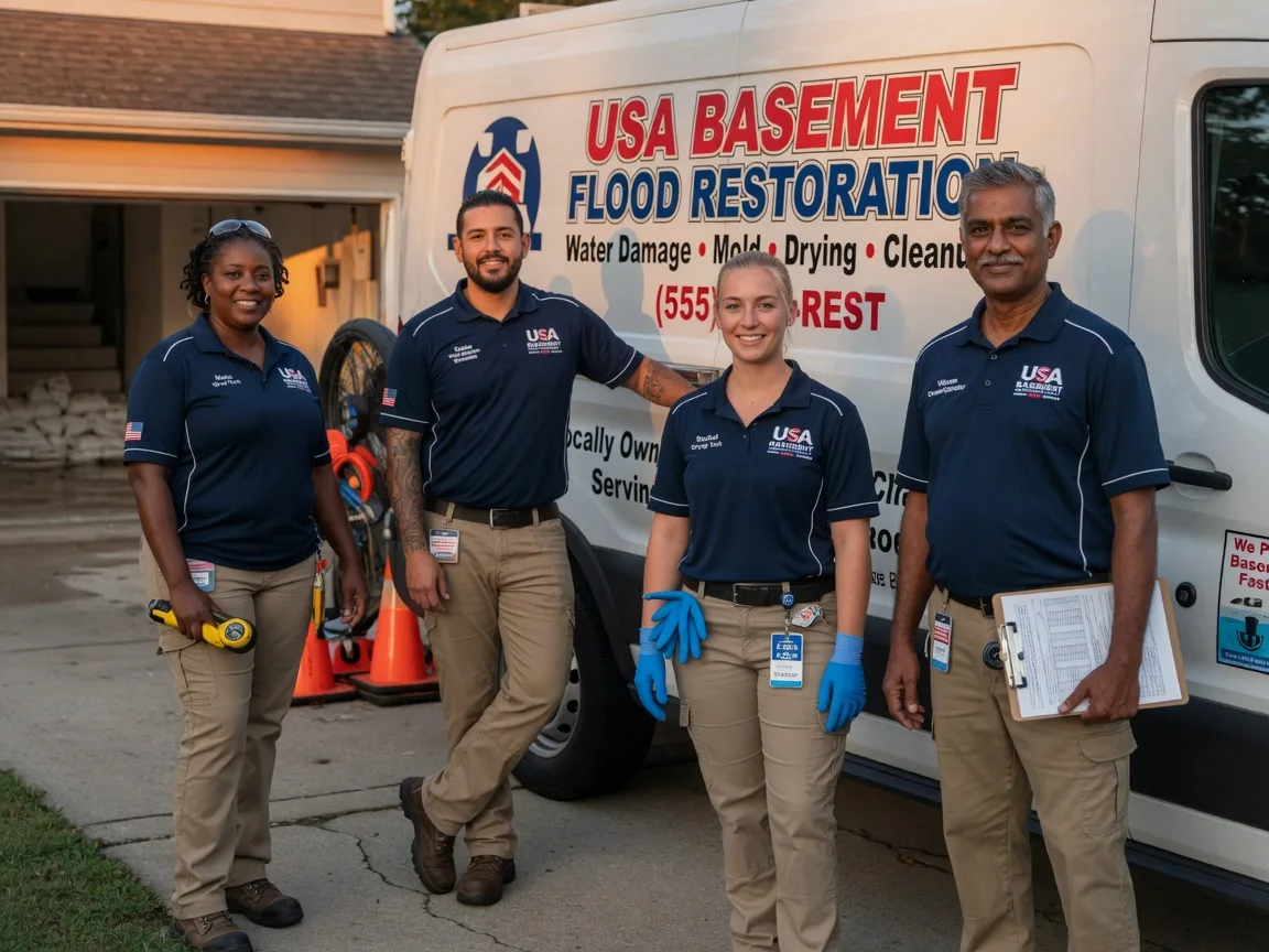 Basement Flood Cleanup company in Madison, SD