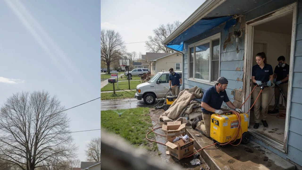Basement Flood Cleanup in Madison, SD near me